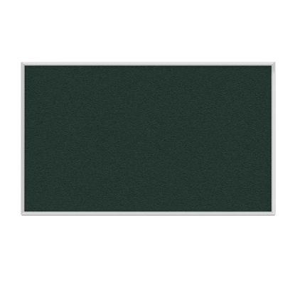 Picture of Ghent Aluminum Frame Vinyl Bulletin Board, 24in x 24in, Ebony, Satin Frame