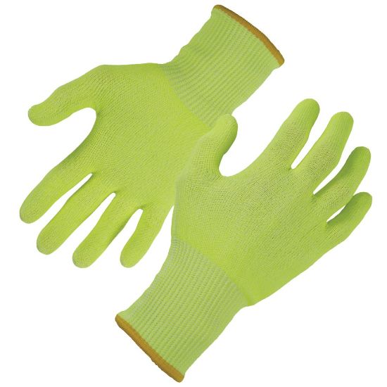 Picture of Ergodyne ProFlex 7040 Polyethylene Food Grade Gloves, Large, Lime