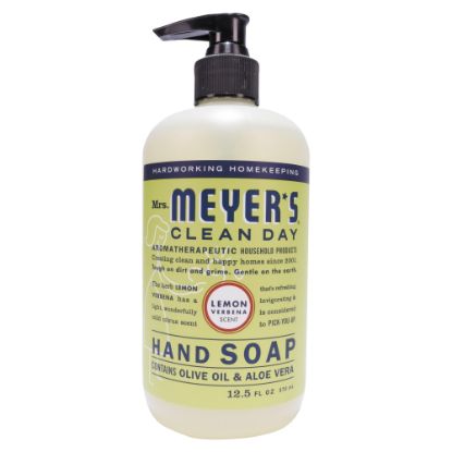 Picture of Mrs. Meyers Clean Day Liquid Hand Soap, Lemon Scent, 12.5 Oz Bottle