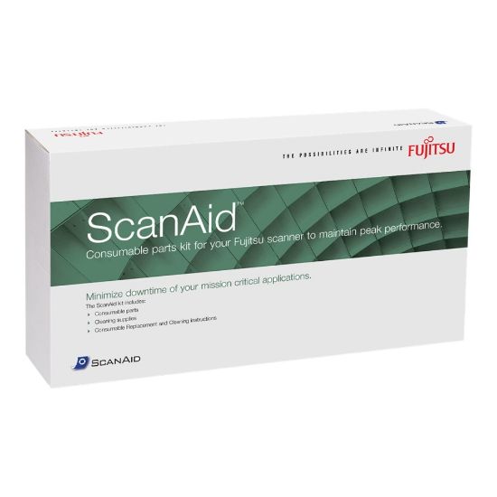 Picture of Fujitsu ScanAid Cleaning & Consumable Kit