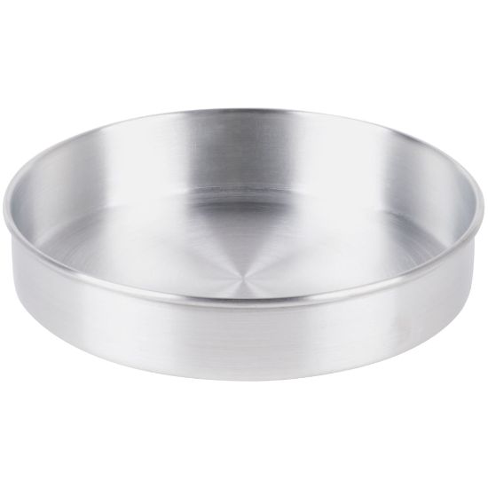 Picture of Hoffman Round Aluminum Cake/Pizza Pans, 12in x 2in, Pack Of 6 Pans