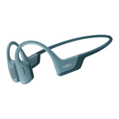 Picture of AfterShokz OpenRun Pro - Headphones with mic - open ear - behind-the-neck mount - Bluetooth - wireless - beige