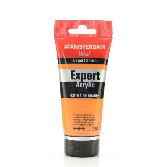 Picture of Amsterdam Expert Acrylic Paint Tubes, 75 mL, Transparent Orange, Pack Of 2