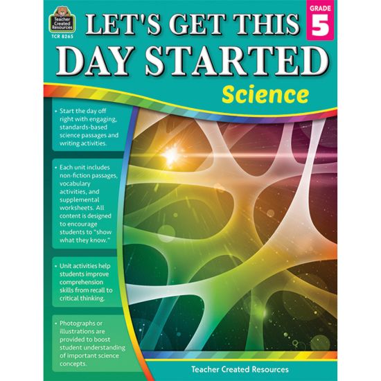 Picture of Teacher Created Resources Lets Get This Day Started: Science, Grade 5