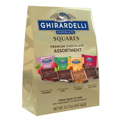 Picture of Ghirardelli Chocolate Squares, Premium Assortment, 15.77 Oz Bag