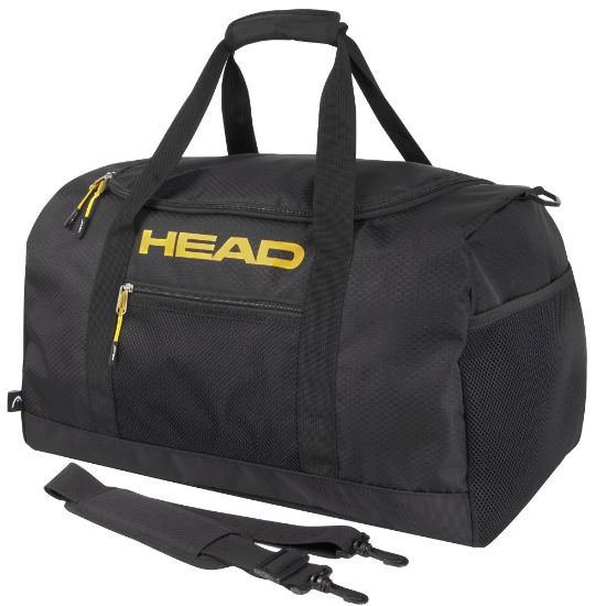 Picture of HEAD Nylon Duffel Bag, 12inH x 24inW x 12inD, Black