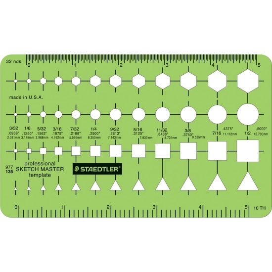 Picture of Staedtler Mars Template, Sketch Master