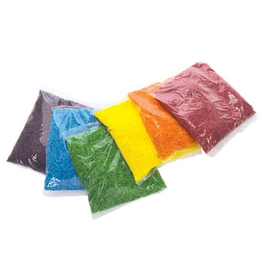 Picture of Roylco Sensory Rice, Assorted Colors, Pack Of 6 Rice Bags