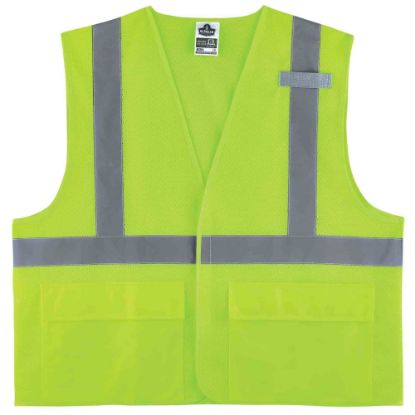 Picture of Ergodyne GloWear Safety Vest, Mesh 8220HL, Type R Class 2, Large/X-Large, Lime