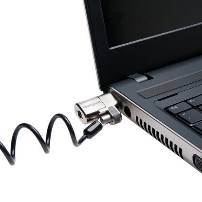 Picture of Kensington ClickSafe Laptop Cable Lock - Portable - Keyed Lock - 6 ft