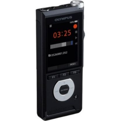 Picture of Olympus DS-2600 2GB Digital Voice Recorder - 2 GBSD, SDHC Supported - 2.4in LCD - DSS, DSS Pro, WAV, MP3 - Headphone - 163 HourspeaceRecording Time - Portable