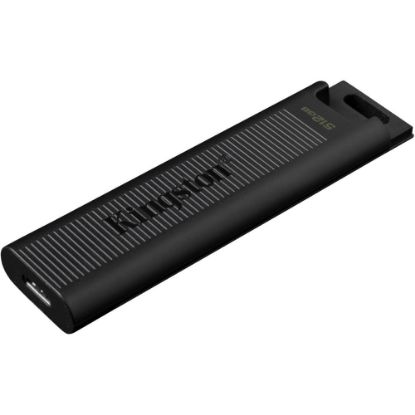 Picture of Kingston DataTraveler Max USB 3.2 Gen 2 Flash Drive - 512 GB - USB 3.2 (Gen 2) Type C - 1000 MB/s Read Speed - 900 MB/s Write Speed - 5 Year Warranty