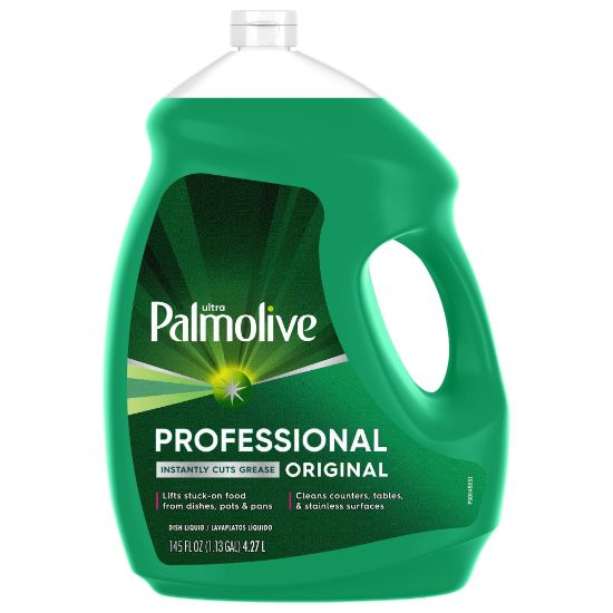 Picture of Palmolive Ultra Strength Liquid Dish Soap, 145 Oz, Green