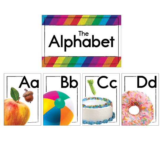 Picture of Carson-Dellosa Education Photographic Alphabet 27-Piece Bulletin Board Set