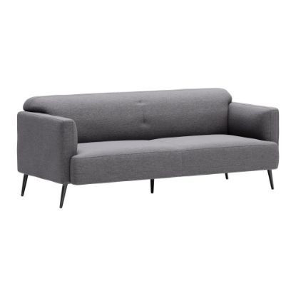 Picture of Zuo Modern Amsterdam Sofa, Slate Gray/Black