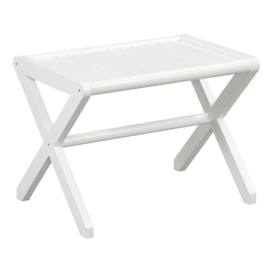 Picture of New Ridge Home Goods Abingdon Bench, White