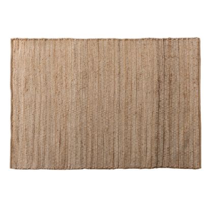 Picture of Baxton Studio Osage Handwoven Hemp Blend Area Rug, 5-1/4ft x 7-1/2ft, Ivory/Natural