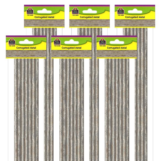 Picture of Teacher Created Resources Straight Border Trim, 3ft" x 35ft", Home Sweet Classroom, 12 Boarders Per Pack, Set Of 6 Packs