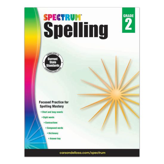 Picture of Spectrum Spelling, Grade 2