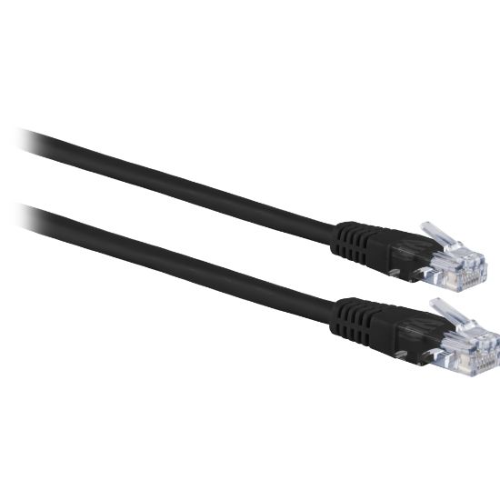 Picture of Ativa Cat 5e Ethernet Cable, 7ft, Black, 26864