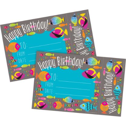 Picture of Barker Creek Kai Ola Awards & Bookmarks, Happy Birthday, 8-1/2in x 5-1/2in, Set Of 60