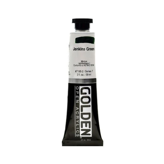 Picture of Golden OPEN Acrylic Paint, 2 Oz Tube, Jenkins Green