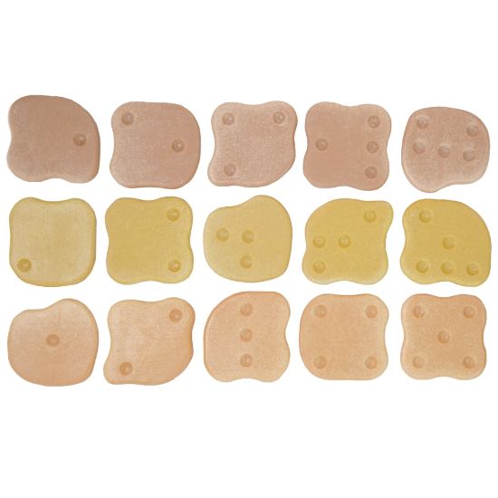 Picture of Yellow Door Tactile Array Stones, Assorted Colors, Set Of 15 Stones