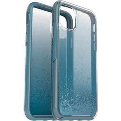 Picture of OtterBox iPhone 11 Symmetry Series Case - For Apple iPhone 11 Smartphone - Metallic Texture Strikes - We will Call Blue - Drop Resistant - Synthetic Rubber, Polycarbonate - Retail