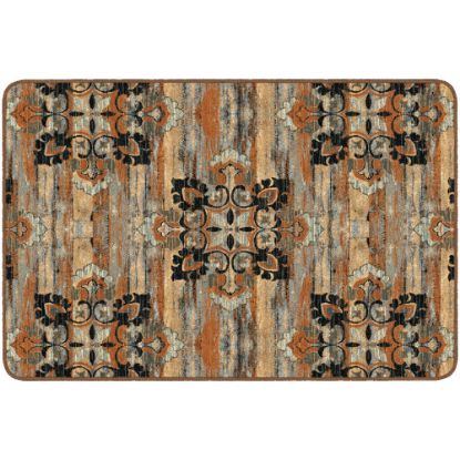 Picture of Flagship Carpets Franklin Rectangular Rug, 48in x 72in, Chocolate