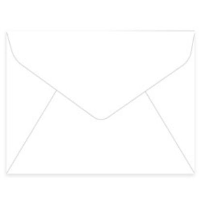 Picture of Gartner Studios Stationery Envelopes, A2, Gummed Seal, White, Pack Of 50