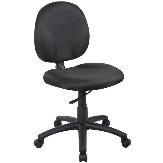 Picture of Boss Office Products Fabric Wide Back Task Chair, Black