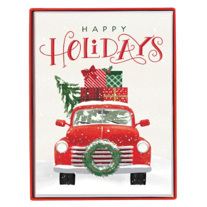 Picture of Graphique Christmas Cards, 5in x 7in, Happy Holidays, Pack Of 15 Cards