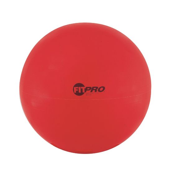 Picture of Champion Sports FitPro Training/Exercise Ball, 25 5/8in, Red