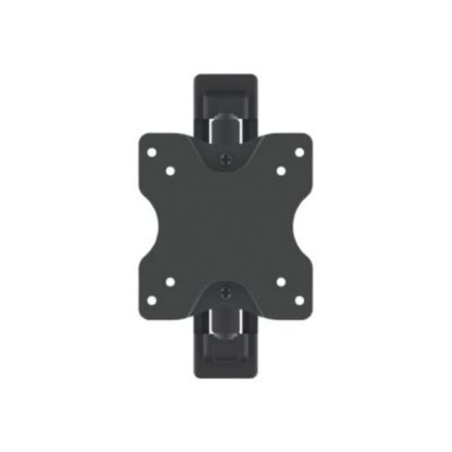 Picture of Manhattan TV & Monitor Mount, Wall, Full Motion, 1 screen, Screen Sizes: 13-27in, Black, VESA 75x75 to 100x100mm, 20kg, Tilt & Swivel with 3 Pivots, Lifetime Warranty - Bracket - for LCD TV - solid steel - black - screen size: 13in-27in - wall-mountable