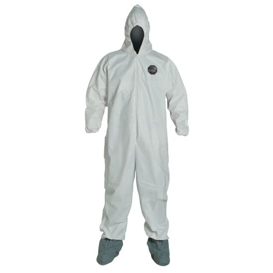 Picture of DuPont ProShield NexGen Coveralls With Hood And Boots, 3XL, White, Pack Of 25