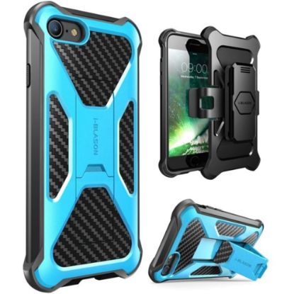 Picture of i-Blason Transformer - Back cover for cell phone - rugged - blue