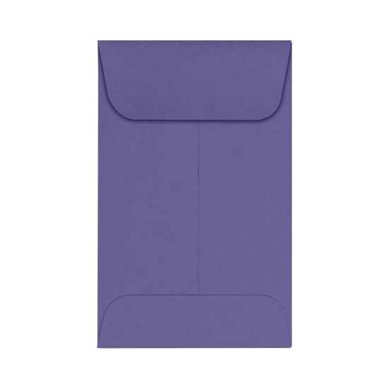 Picture of LUX Coin Envelopes, #1, Gummed Seal, Wisteria, Pack Of 50