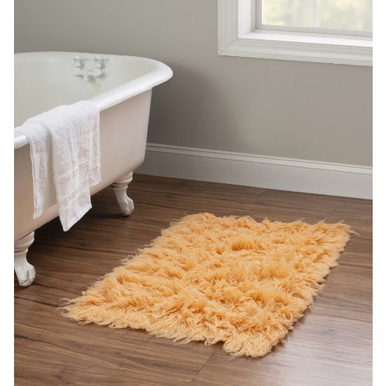 Picture of Linon Flokati Area Rug, 29in x 52in, Morrigan 1400G Sherbet