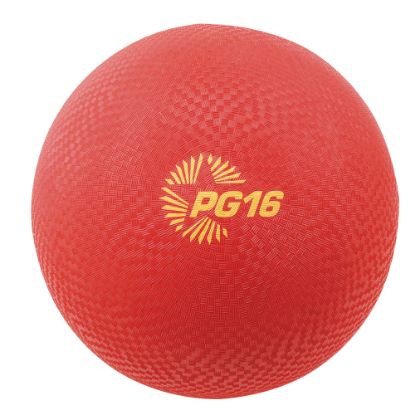 Picture of Champion Sports Playground Ball, 16in, Red