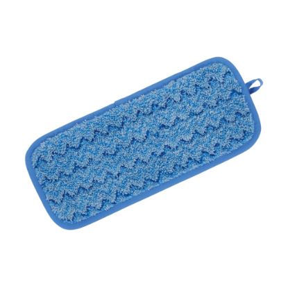 Picture of Rubbermaid Hygen Microfiber Floor Pads, 11in, Blue, Pack Of 6 Pads