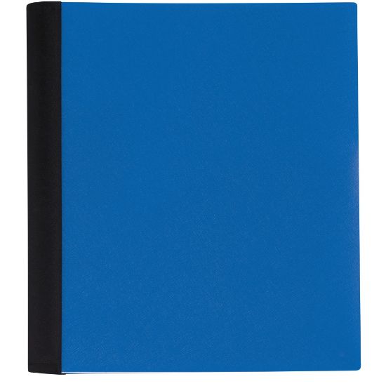 Picture of Office Depot Brand Stellar Notebook With Spine Cover, 8-1/2in x 11in, 5 Subject, College Ruled, 200 Sheets, Blue