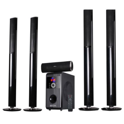 Picture of BeFree Sound 5.1 Channel Surround Sound Bluetooth Speaker System, Black