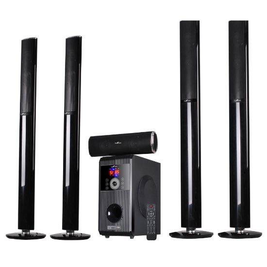 Picture of BeFree Sound 5.1 Channel Surround Sound Bluetooth Speaker System, Black