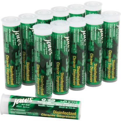 Picture of AbilityOne JAWS Disinfectant Cleaner Degreaser Refill Cartridges, 0.33 Fl Oz, Clear, Pack Of 12 Cartridges