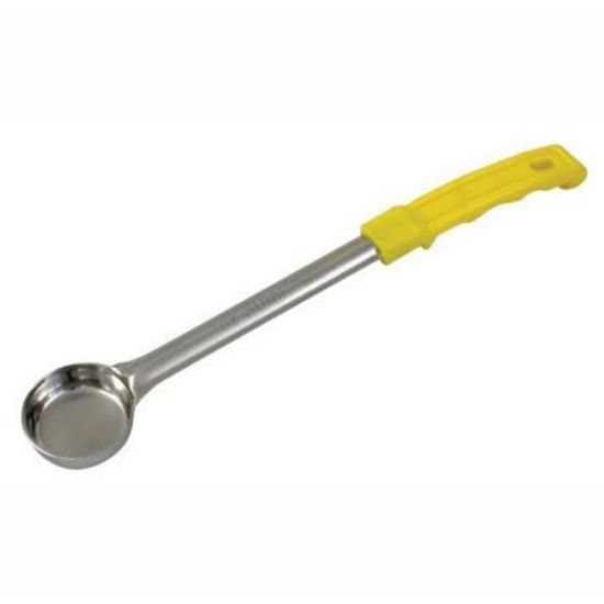 Picture of Winco Solid Portion Spoon, 1 Oz, Yellow