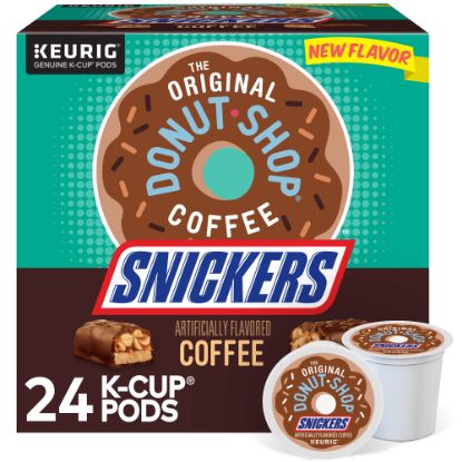 Picture of The Original Donut Shop Snickers Coffee, K-Cup Pods, Box of 24 Pods