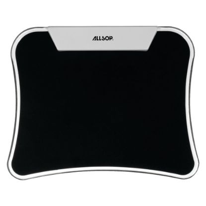 Picture of Allsop LED Mouse Pad/USB Hub, 9in x 11in, Black