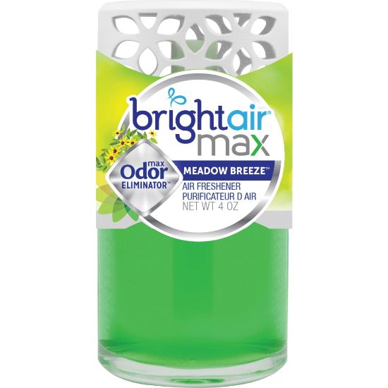 Picture of Bright Air Max Odor Eliminator Gel, Meadow Breeze, 4 Oz