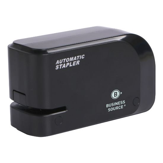 Picture of Business Source Electric Stapler, 3-1/4in x 2-7/16in, Black