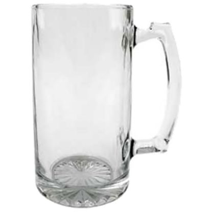 Picture of Anchor Hocking Champions Beer Mugs, 25 Oz, Clear, Pack Of 25 Mugs